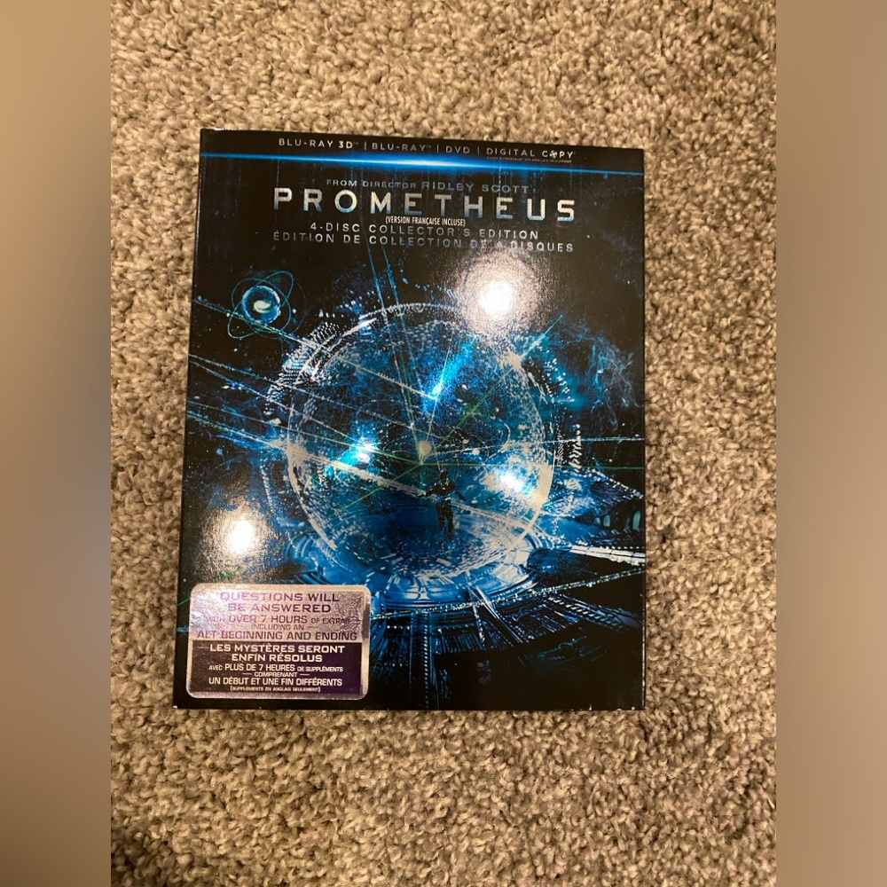Prometheus BluRay